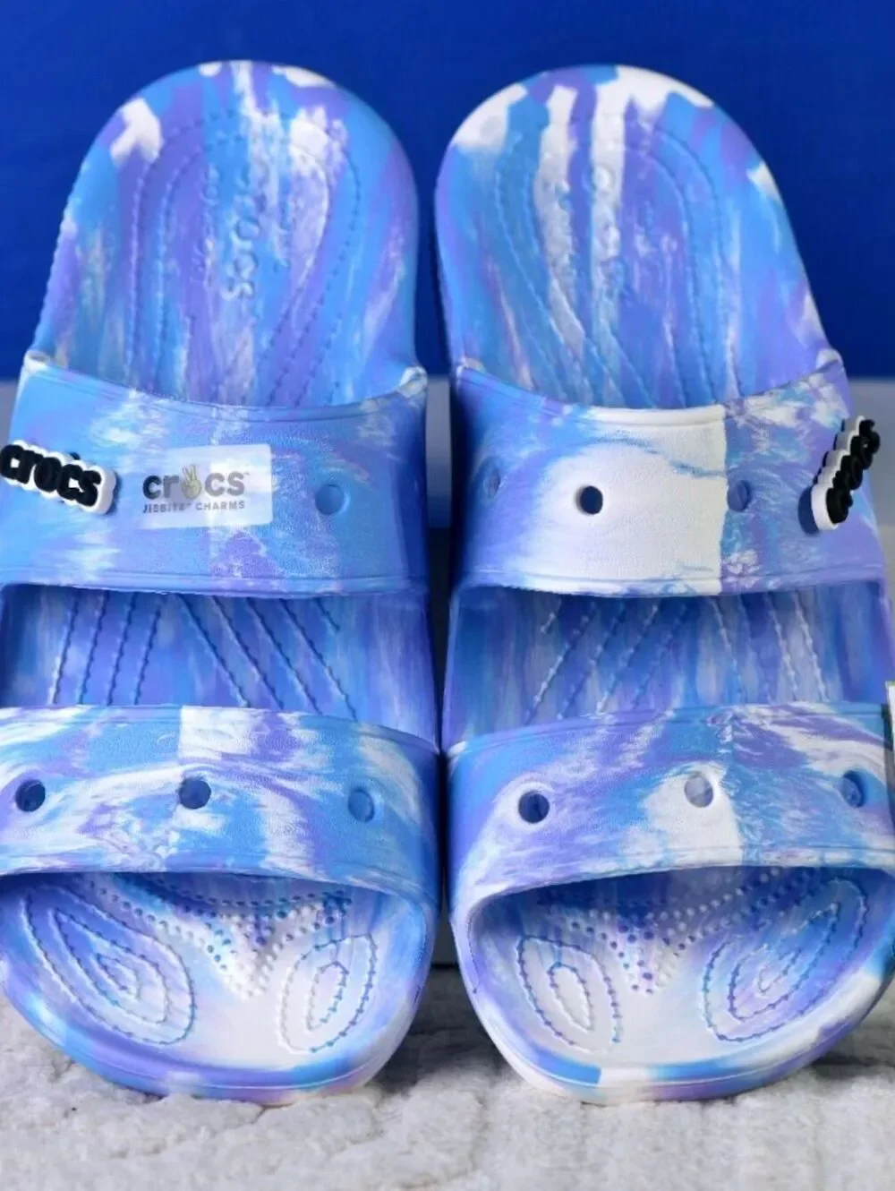 New! Size: 8 Men/10 Women | Crocs Classic Marbled Sandal